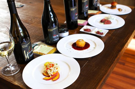 希爾茲堡 Williamson Wines Tasting Room 的圖示美酒佳餚搭配體驗