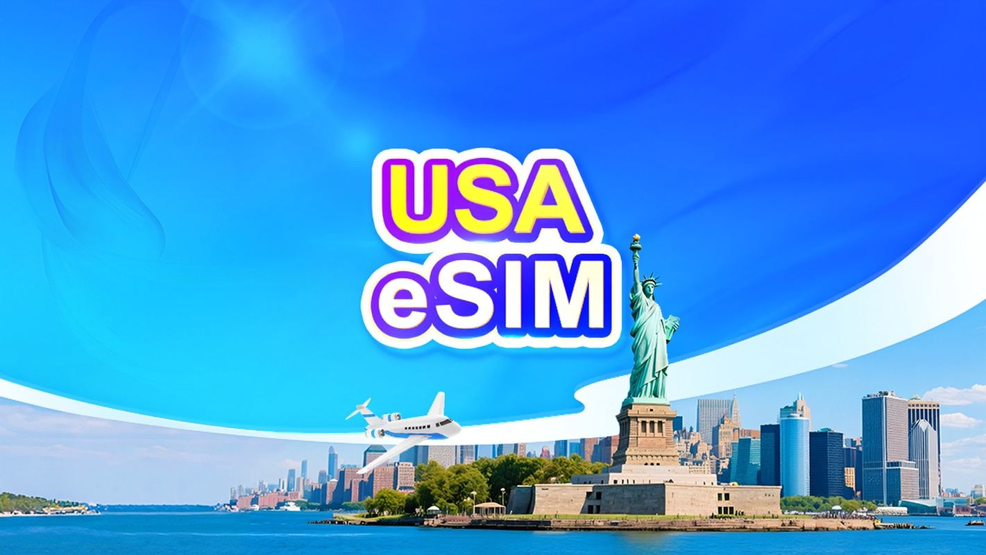 USA 5G eSIM | Day Pass/Total Data Package | 24-Hour Billing | 1-90 Days | QR Code (excluding Guam and Saipan)