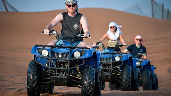 Dubai Morning Desert Safari dengan Berbasikal Empat & Banyak Lagi Aktiviti