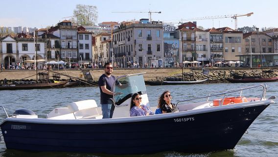 Porto: Tour privato nel Douro (da 1 a 4 persone) su una barca solo per te