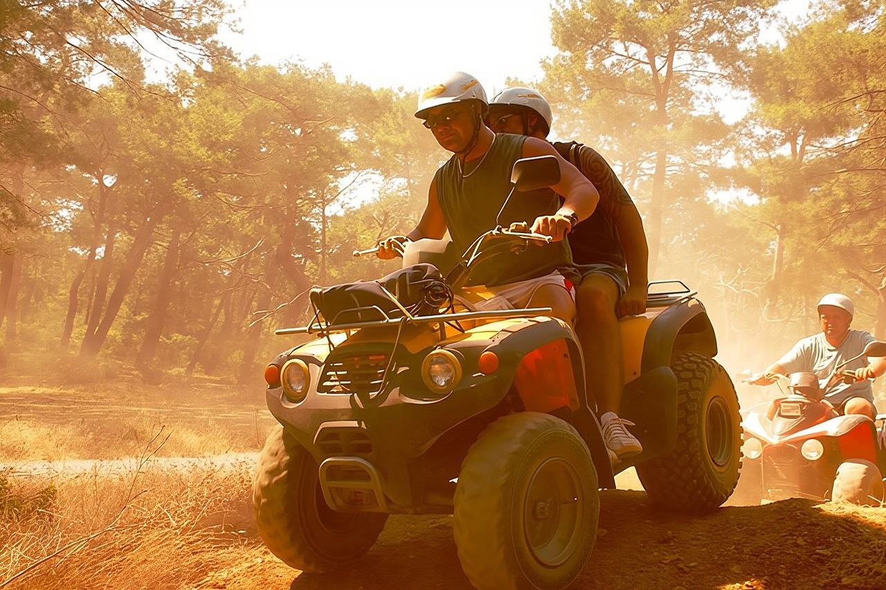 Bodrum Quad-Safari-Tour mit kostenlosem Hoteltransfer durch Einheimische