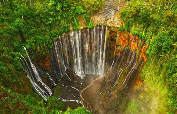 圖姆帕克塞烏瀑布：瑪琅或泗水出發的1天私人行程