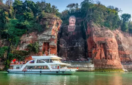 樂山大佛+黃龍溪一日遊2-8人團登山可選船遊獨立出行三環內接送