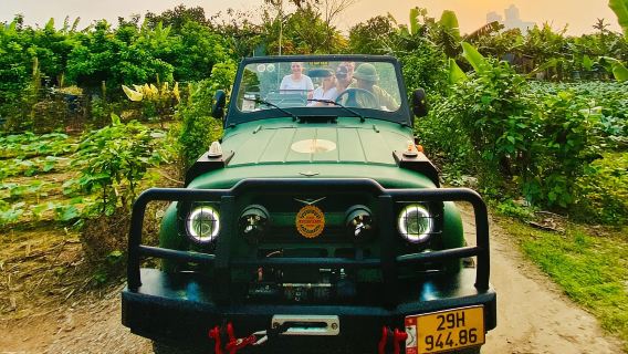 Exploring Jeep Tour Through the Red River Delta