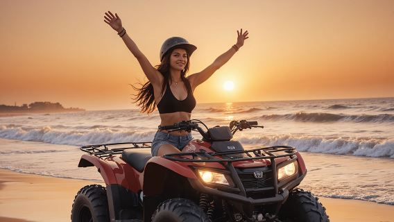 Hurghada: Safari Gurun dengan Budget Menggunakan Quad Bike dan Kunjungan ke Suku Badui