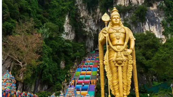 吉隆坡市區與黑風洞全日遊 (含當地午餐) – 併團選項