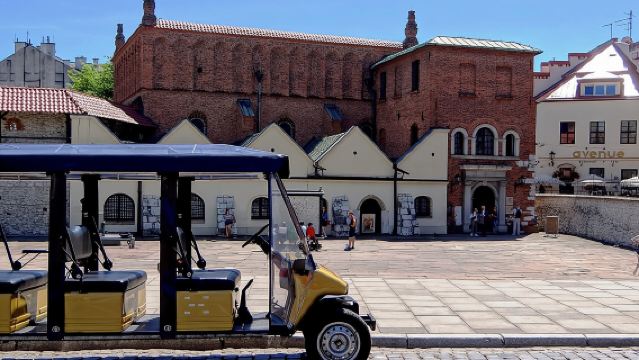Kazimierz, Jewish Ghetto, Schindler's List story - Golf Cart Tour