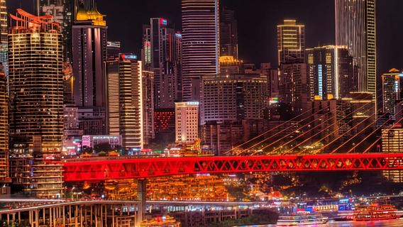 Chongqing: tour notturno magico e dei punti panoramici segreti