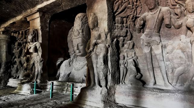 從孟買出發：半天象島石窟之旅連渡輪船票