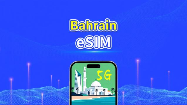 Bahrain eSIM | 5G/4G | Højhastighedsdata | 24 timer | Valgfri varighed 1-30 dage | QR-kode