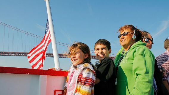 Crucero de puente a puente de San Francisco (90 minutos)
