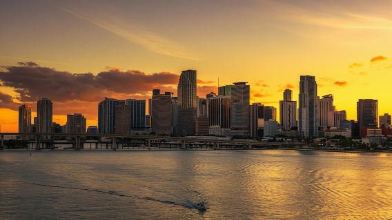 Miami happy hour sightseeing sunset cruise