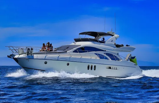 Chica 55英尺私人豪華遊艇，VIP全包服務+水上摩托車