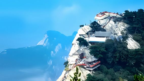 陝西華山一日遊【線路任選/可15人輕奢小團//咖啡/肯德基】