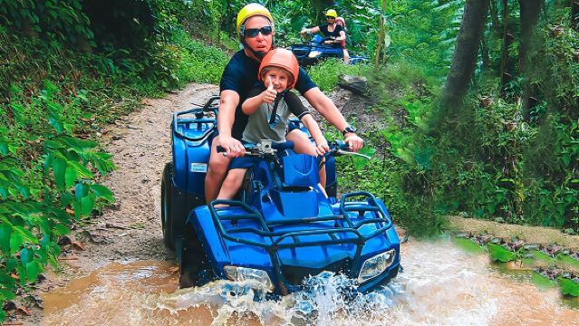 Phuket ziplining in Thailand [Available for same-day booking! Big Buddha Mountain | ATV adventure | Elephant riding|SUV