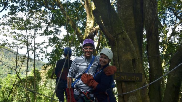 Zip Line, Rappel, Hiking La Carpintera Tour in San Jose