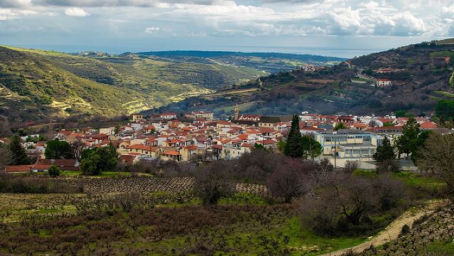 Pueblos de Troodos: Excursión de un día todo incluido con comida y vino