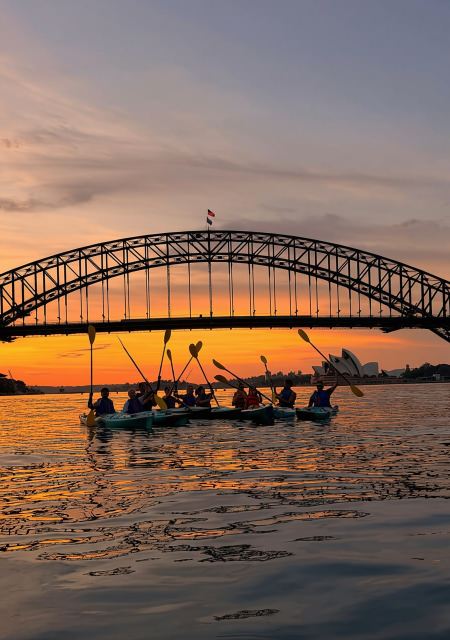 Sydney Sunrise Kayak Tour on Sydney Harbour