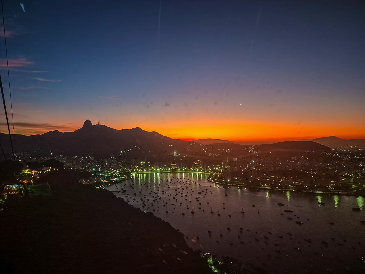 Atardecer en Río de Janeiro en Jeep