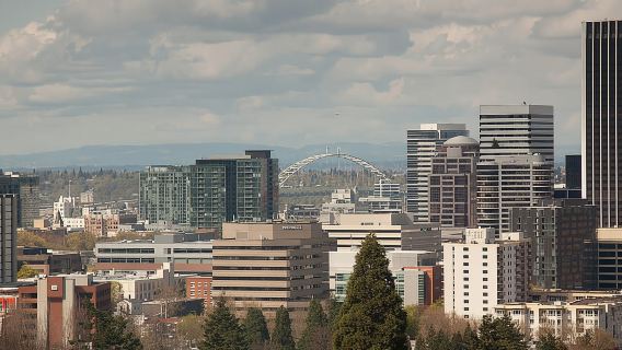 Portland: Morning City Highlights Tour