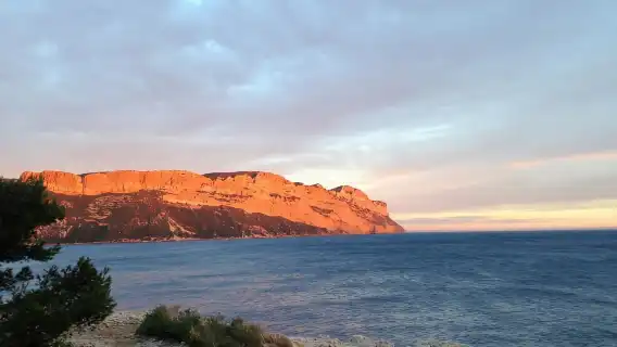 Cassis, Calanque of Port Miou and Cap Canaille from Aix