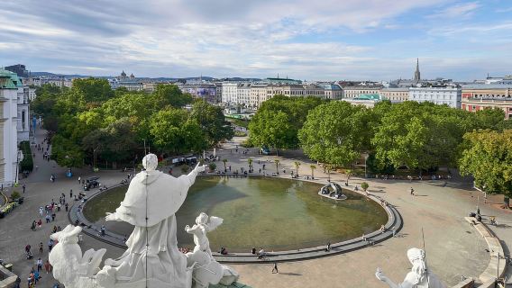 Biglietto d'ingresso alla Karlskirche con accesso alla terrazza panoramica