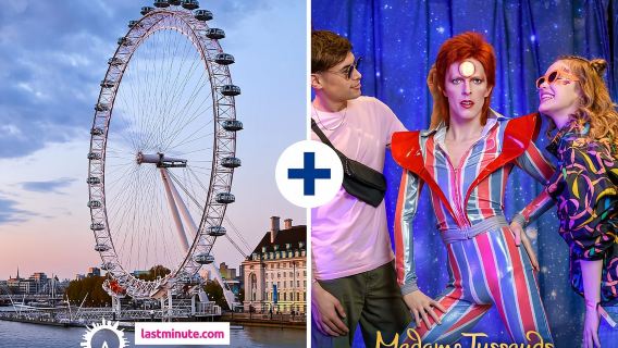London: London Eye und Madame Tussauds Kombiticket
