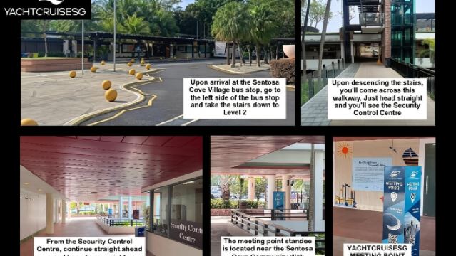 Kombi-Schnellbootfahrt und Abendessen im Marina in Singapur