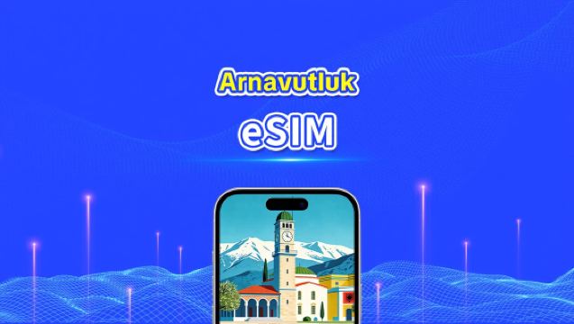 Arnavutluk eSIM | 4G/5G | Yüksek Hızlı İnternet | 24 Saat Faturalandırma | 1-30 Gün Arası Seçenekler | QR Kodu