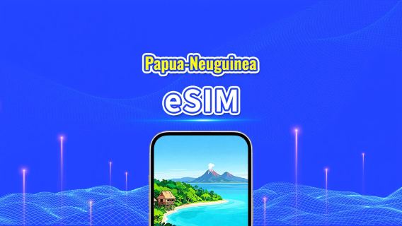 Papua-Neuguinea eSIM | 4G | Tagespaket/Datenpaket | 24-Stunden-Abrechnung | 7–30 Tage | QR-Code