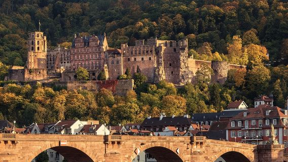 Tham quan Lâu đài Heidelberg và Phố cổ từ Frankfurt