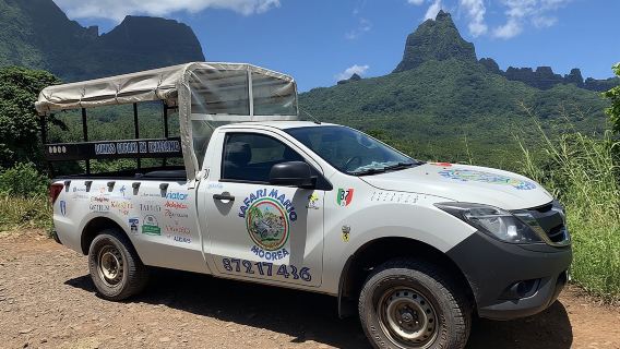 Moorea 4WD Tour Inc. Belvedere, Granja de Piñas, Montaña Mágica...