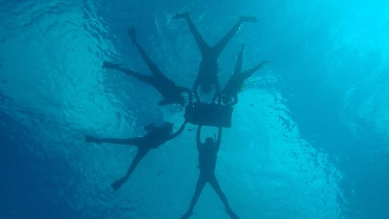 Japan Onna Village Blue Cave Snorkeling and Experience Diving 2 Hours