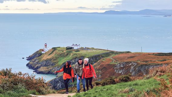 Howth guided coastal walk in Dublin