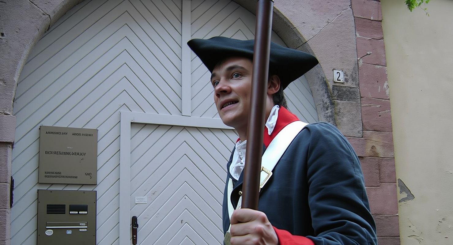 Nightwatchman walking tour through Heidelberg