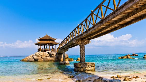 錯峰出遊丨限時小包丨三亞蜈蚣島純玩一日遊可選環島電瓶車