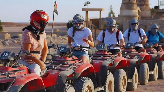 Safari in quad e giro in cammello a Sharm El-Sheikh con trasferimento in hotel