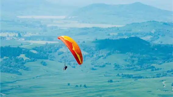 長春吉林雙陽太平滑翔傘飛行營地(鷹之翼航空)滑翔傘飛行體驗【專業教練帶飛+贈送GOPRO影片拍攝】