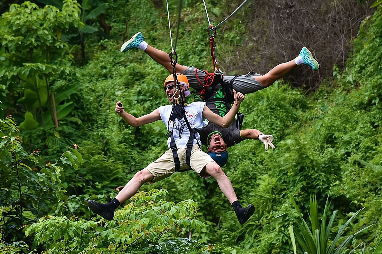 Optional Tour - Phuket Hanuman World Half-Day Jungle Zipline Tour