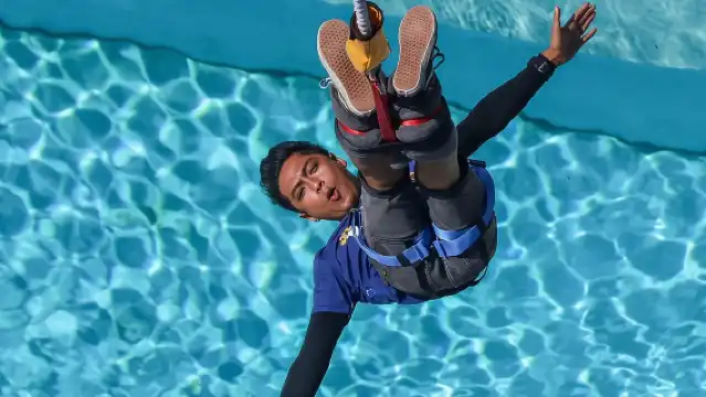 新加坡聖淘沙笨豬跳體驗6116