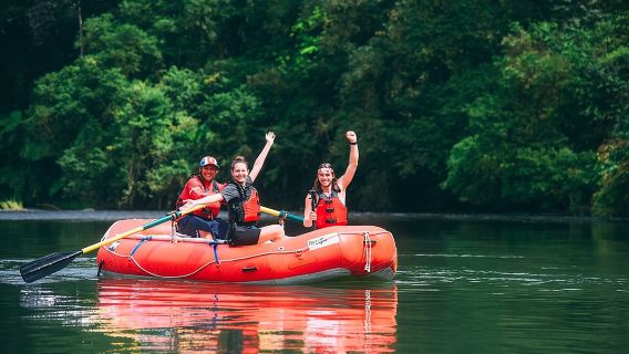 Spływ safari po rzece Sarapiqui wśród dżungli z La Fortuna