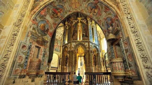 Tomar: Privater Rundgang zum Convento de Cristo inklusive Ticket