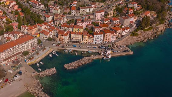 Opatija/Lovran: Mošćenička Draga로 향하는 편안한 보트 여행