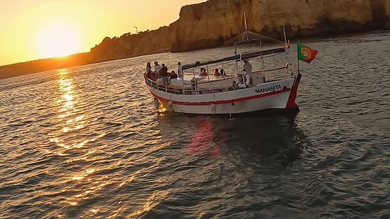 From Lagos: Ponta da Piedade Sunset Cruise with Drink