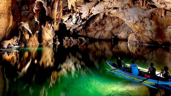 Puerto Princesa: Underground River and Firefly Watching Tour