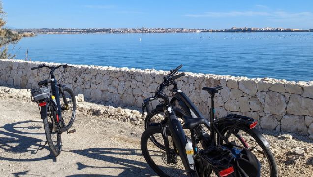 Siracusa: Tour en bici por la costa