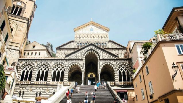 From Sorrento: Amalfi Coast Guided Bus Tour and Ferry Ride