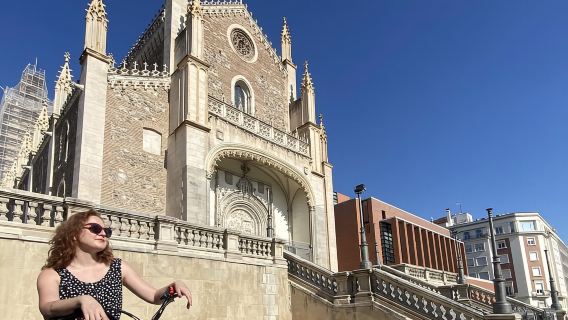 Madrid: 1,5-stündige Highlights-Tour mit dem Fahrrad oder E-Bike