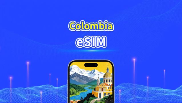 Colombia eSIM | 4G | Dagelijks/Totaal Datapakket | 1–30 dagen | 24-Uurs Facturering | QR-code