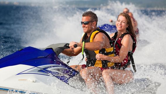 El tour original en moto acuática por la isla de Key West desde Casa Marina